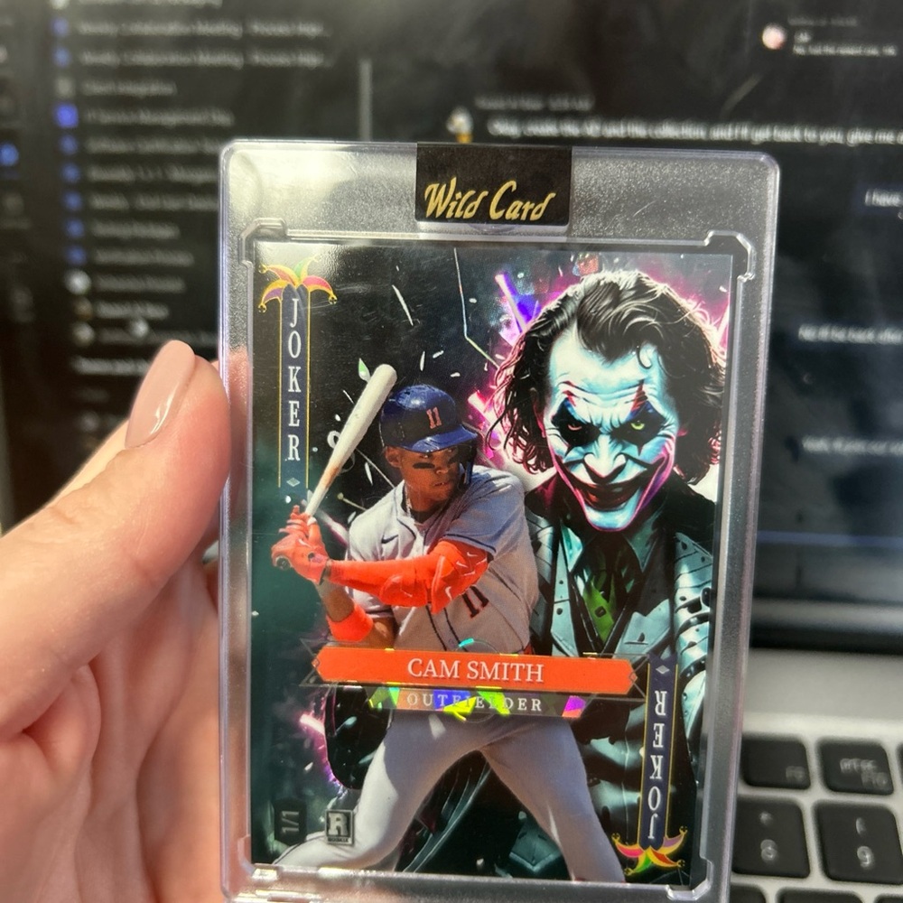 Wild Card Cam Smith Joker Baseball Card